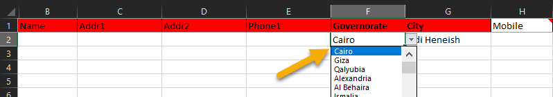 Excel Cell info